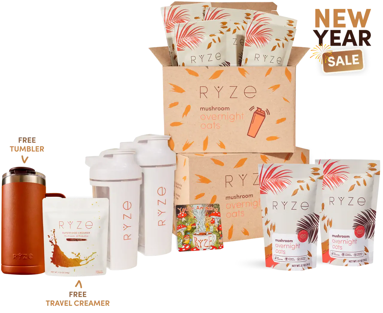 Mushroom Overnight Oats